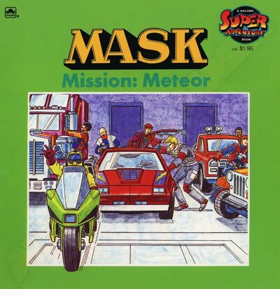 M.A.S.K. M.A.S.K. Golden Books Book Mission Meteor